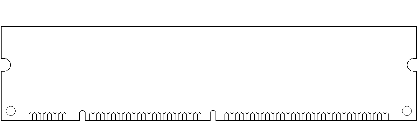 168-contact low-profile DIMM