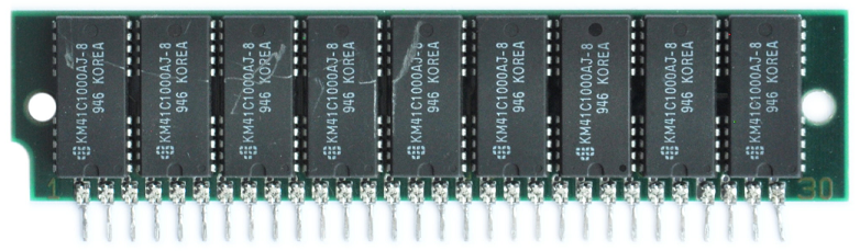 30-pin SIPP module